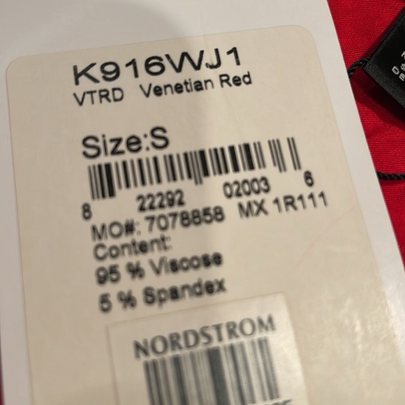 St John red sparkly top NWT. - Picture 4 of 5